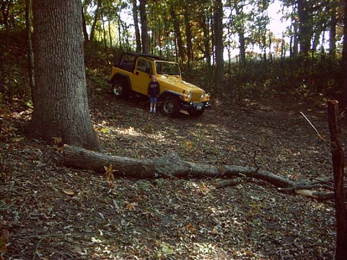 6. Corte and the Jeep on the Sledding Hill