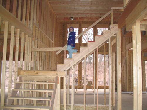 2004_03_06 004 Allison on the Stairs