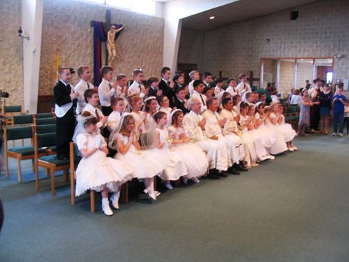 2004_03_27 039 One of Four First Communion Classes