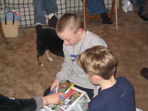 2004_03_27 072 Corte and Mason Opening Presents