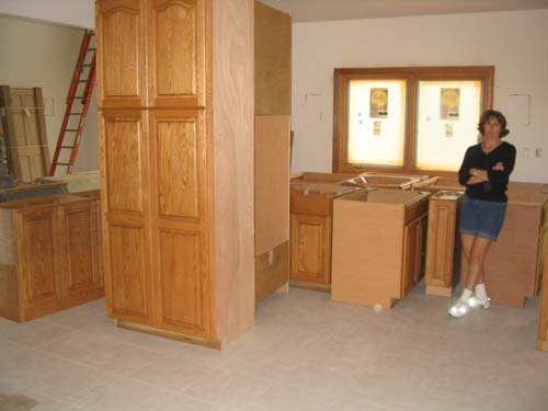 2004_05_29 032 WEndi Inspecting Her New Kitchen