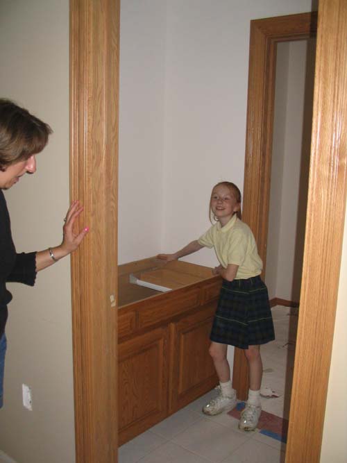 2004_05_29 036 Allison Checking out Her New Bathroom Vanity