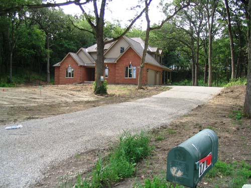 2004_07_24 041 Front of the House and the Final Gravel