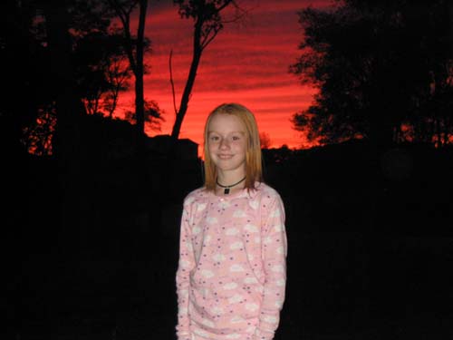 2004_09_07 134 Allison at Sunset