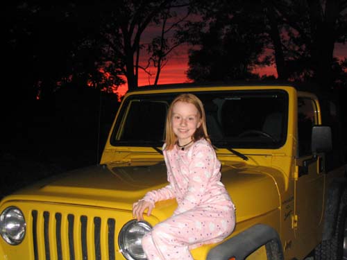 2004_09_07 138 Allison on the Jeep