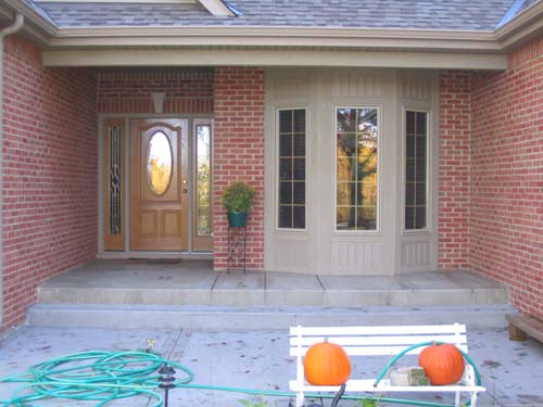 2004_10_10 017 Front Porch Concrete Sealed