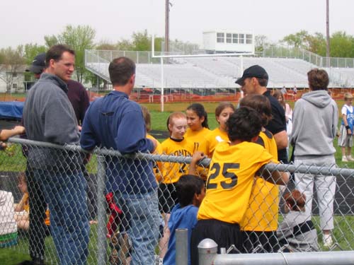 2005_05_08 001 Allison Talking to her Coach